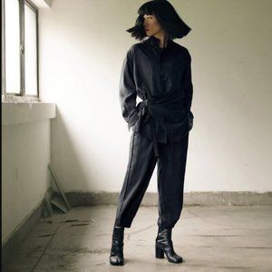 Rosen Plato Suit in Navy Wool